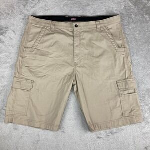 Dickies Menswear Cargo Shorts Size 40 Beige Cotton Blend Casual Outdoor‎